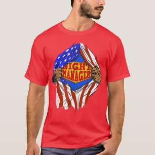 T-shirt Drôle Super Night Manager Héros Job
