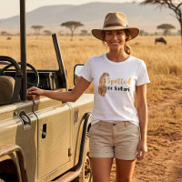 T-shirt drôle sur la faune repérée lors d'un safar