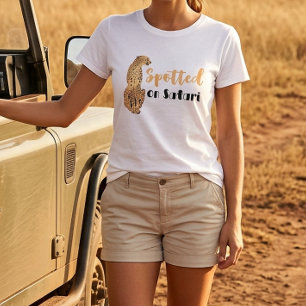 T-shirt drôle sur la faune repérée lors d'un safar