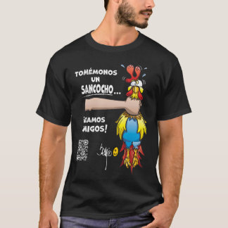 T-shirt drôle sur le Sancocho colombien
