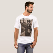 T-shirt drôle sur les chemins de fer Cockapoo (Devant entier)