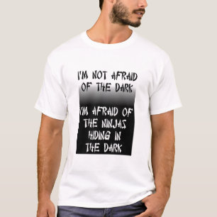 T-shirt drôle sur les ninjas cachés Humour