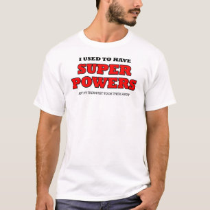 T-shirt drôle sur les super-pouvoirs des thérapeut
