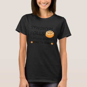 T-shirt Drôle Synonyme Roule Comme La Grammaire Utilisé Po