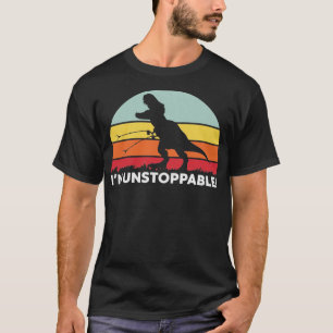 T-shirt Drôle T Rex Im Instoppable Avec Trash Grabber pick