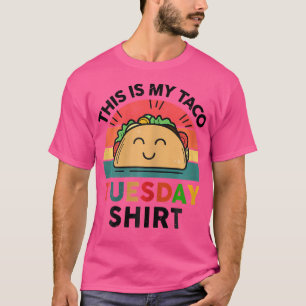 T-shirt Drôle Taco-Mardi Taco Twosday Tout-Petit Mexicain