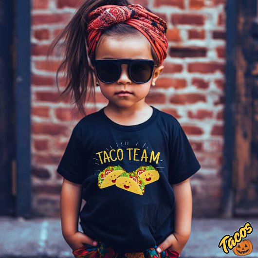 T-shirt Drôle Taco Squad, Drôle Nourriture Halloween