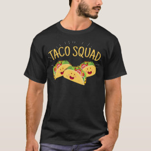 T-shirt Drôle Taco Squad mignonne cuisine mexicaine Amour