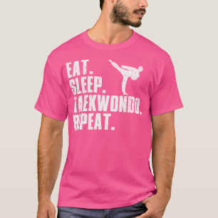 T-shirt Drôle Taekwondo pour les garçons filles Tae Kwon D
