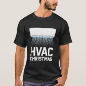 T-shirt Drôle Technicien Hvac Cadeau Pour Noël (Devant)