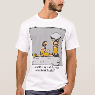 T-shirt Drôle Tee - shirt d'anesthésiste Médicale