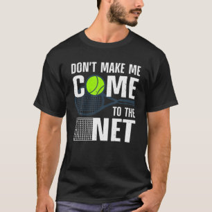 T-shirt Drôle Tennis Art Pour Femmes Hommes Ados Tennis Jo