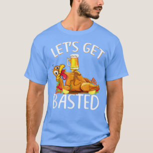 T-shirt Drôle Thanksgiving Bière Boire Parti Turquie