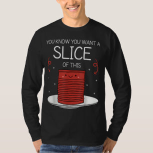 T-shirt Drôle Thanksgiving Canned Cranberry Sauce