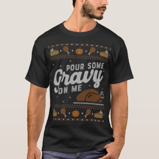 T-shirt Drôle Thanksgiving Drôle Pour Gravy Sur Moi