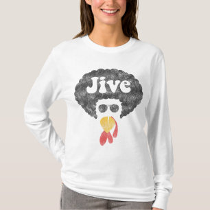 T-shirt Drôle Thanksgiving Jive cadeau Vintage Distressed 