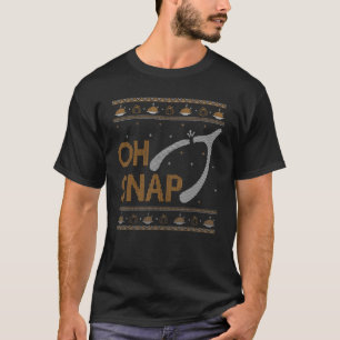 T-shirt Drôle Thanksgiving Oh Snap horrible hommes femmes