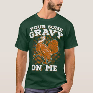 T-shirt Drôle ThanksgivingPour une Turquie grasse