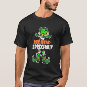 T-shirt Drôle The Redhead Irish Leprechaun St Patrick S Da