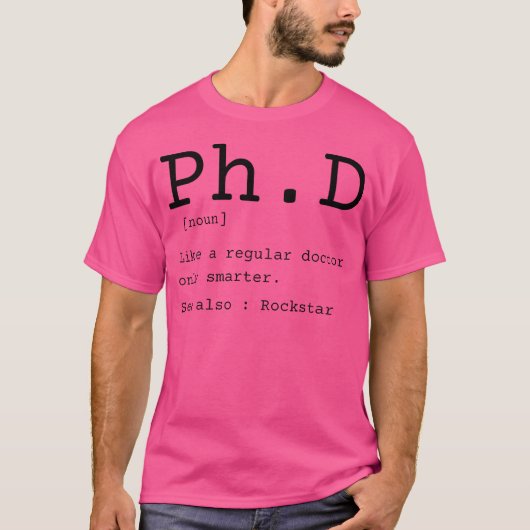 T-shirt Drôle thèse (Devant)