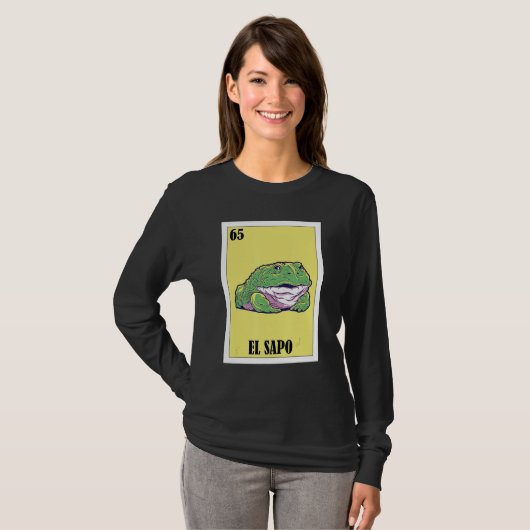 T-shirt Drôle Toad - El Sapo (Devant entier)