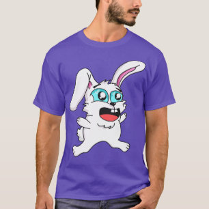 T-shirt Drôle toon lapin mignon lapin