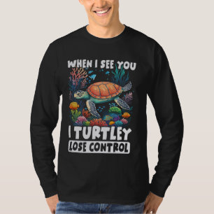 T-shirt Drôle Tortue mignonne Pet Turtle Amateurs