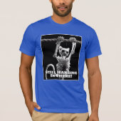 T-shirt Drôle Toujours En Train D'Être Accroché Là Chat (Devant)