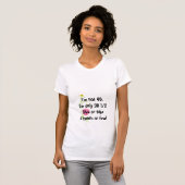 T-shirt Drôle Tourner Quarante Dans La Blague De Déni Avec (Devant entier)