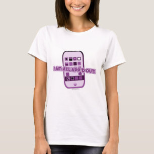 T-shirt Drôle, tout appréhendé jolie carte de téléphone po