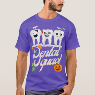 T-shirt Drôle Trick Ou Dents Denstist Costume Halloween De