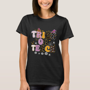 T-shirt Drôle Trick Ou Enseignant Halloween