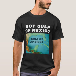 T-shirt Drôle Trump Amérique Golfe Pas Golfe Du Mexique 1
