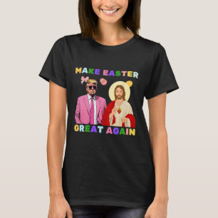T-shirt Drôle Trump Jésus-Christ Faire Pâques Grande Encor