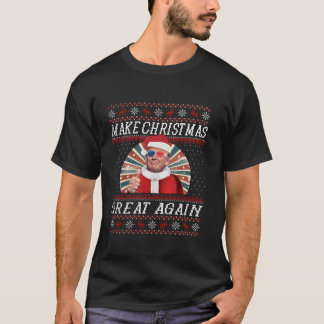 T-shirt Drôle Trump mauvais cadeaux de Noël faire Noël Gr