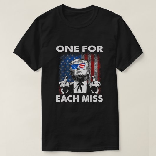T-shirt Drôle Trump One Pour Chaque Miss (Design devant)