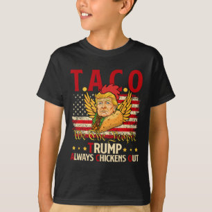 T-shirt Drôle Trump Taco Plaisanter Anti Trump Manifestati