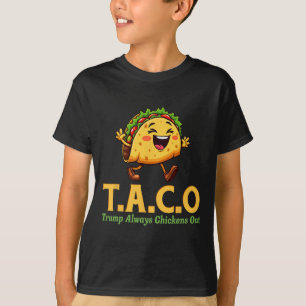 T-shirt Drôle Trump Taco Trump Toujours Se Défile