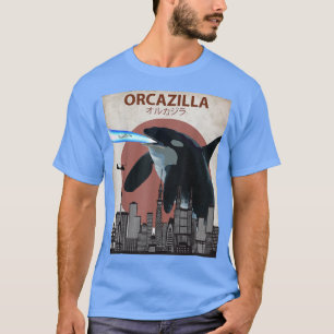T-shirt Drôle Tueur Baleine Orca Amateurs Cadeau
