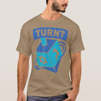 T-shirt Drôle Turnt Juif Dreidel Hanoukka Cadeau