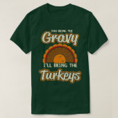 T-shirt Drôle Turquie Bowling Bowling T (Design devant)