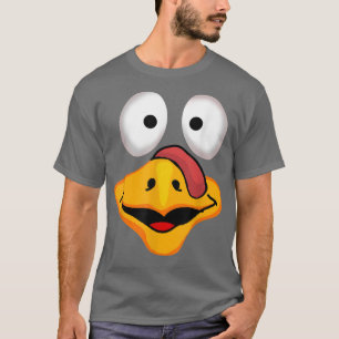 T-shirt Drôle Turquie Thanksgiving Day 2021 Turquie Face