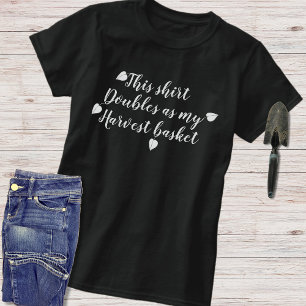 T-shirt Drôle Typographie de script Relatable Jardinage T-