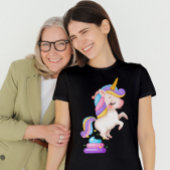 T-shirt Drôle Unicorn Poop