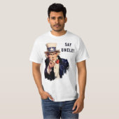 T-shirt Drôle USA (Devant entier)