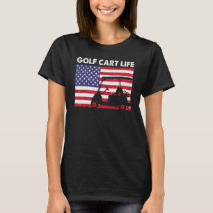 T-shirt Drôle USA Drôle Golf Design For Men Femmes Golfer