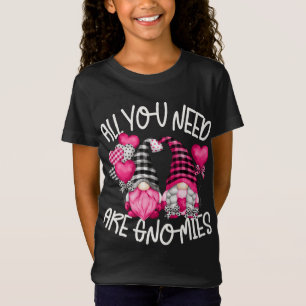 T-Shirt Drôle Valentines Jour Gnome Dit Pour Gardener Et