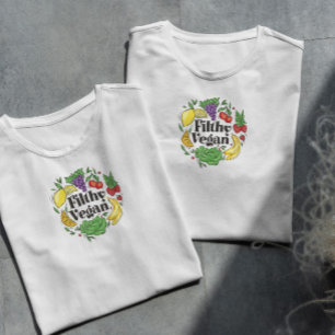 T-shirt Drôle Vegan sale