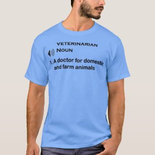 T-shirt Drôle Vétérinaire définition cadeau 2 1