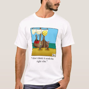 T-shirt Drôle Viking Vibe Humour Tee - shirt